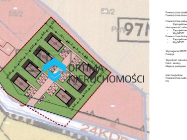 Działka usługowa Komarno