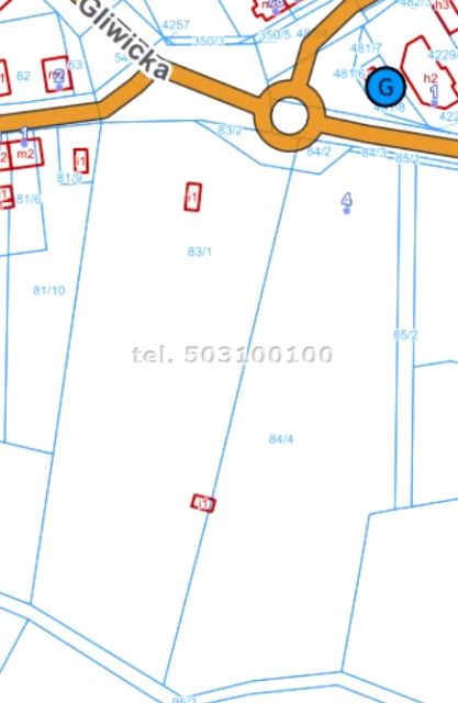 Pusta działka Kędzierzyn-Koźle