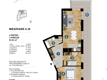 Mieszkanie Kraków