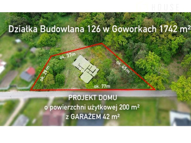 Działka budowlana Goworki