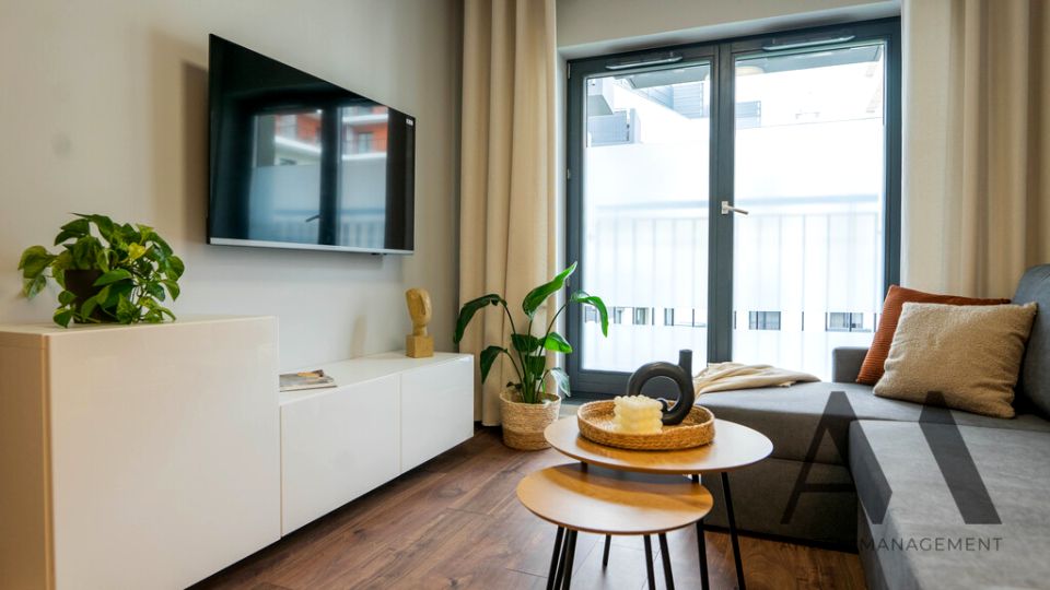 Mieszkanie apartamentowiec nad rzeką