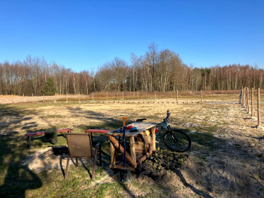 Ogrodzona działka sprzedam