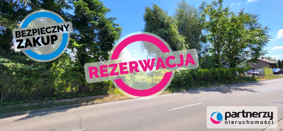 Działka usługowa Pruszcz Gdański sprzedam