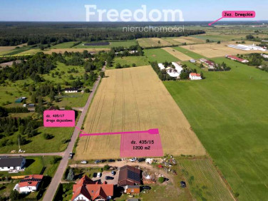 Działka nad jeziorem
