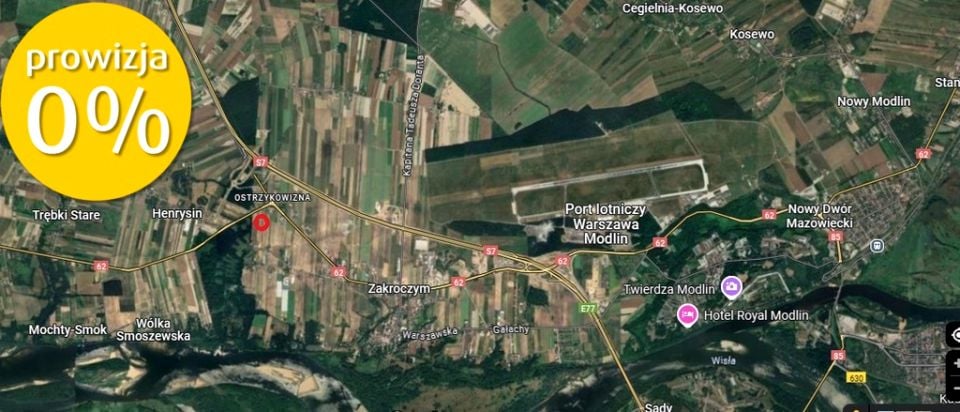 Działka usługowa Zakroczym