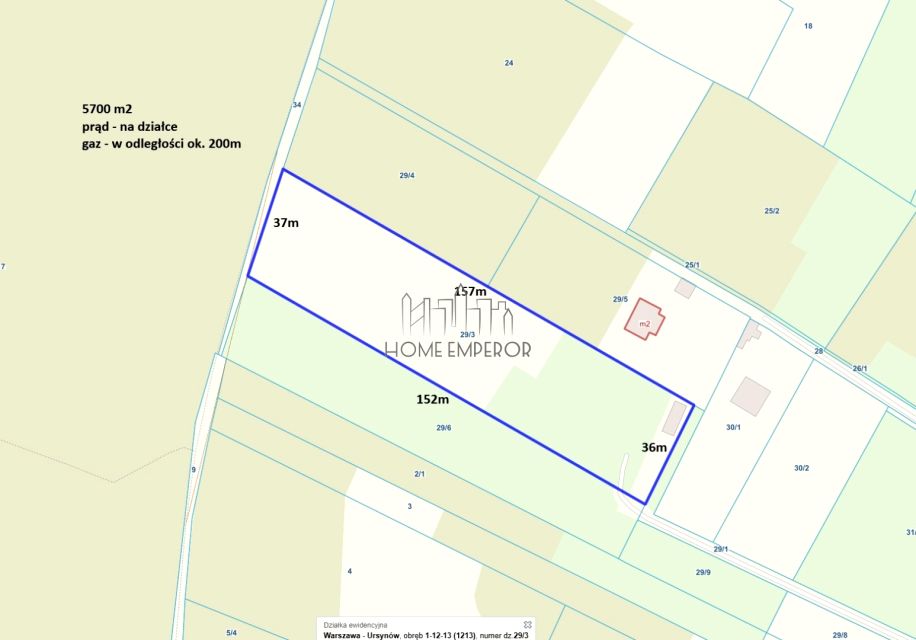 Działka budowlana Warszawa