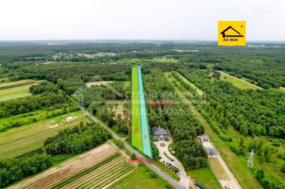 Działka inwestycyjna Uściąż