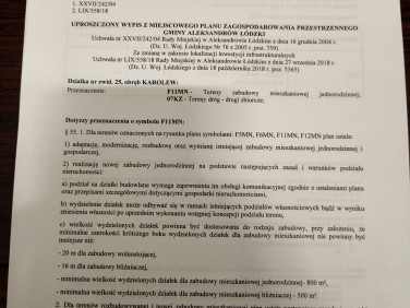 Działka budowlana Karolew