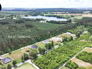 Działka nad jeziorem