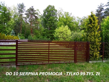 Działka przy lesie