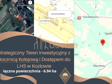 Działka przemysłowa KOZŁÓW