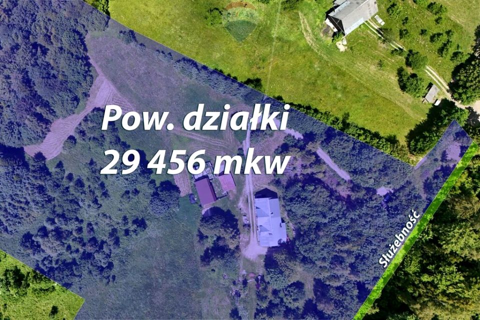 Działka budowlana KROŚCIENKO NAD DUNAJCEM