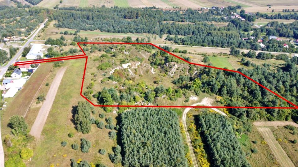Działka inwestycyjna Przymiłowice