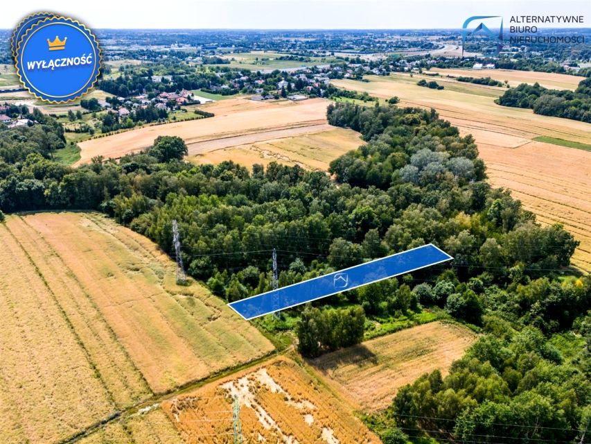 Działka rolna Łagiewniki