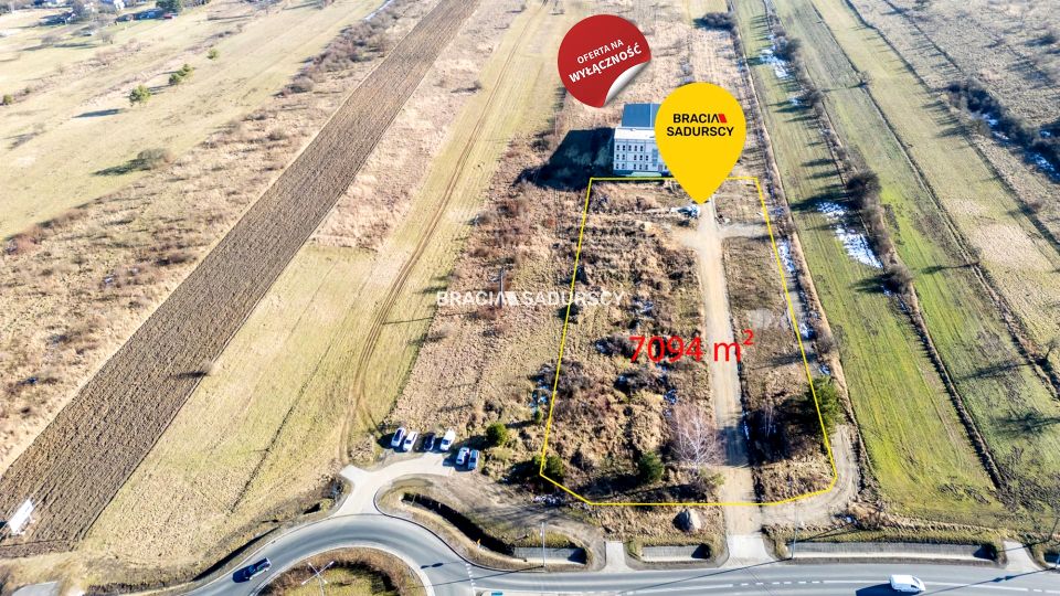 Działka usługowa Rudno