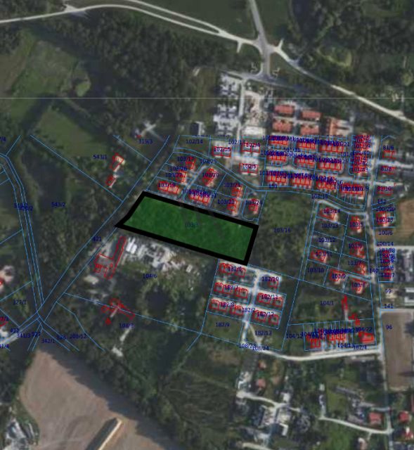 Działka inwestycyjna Kiełczówek