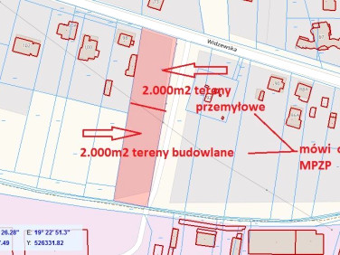 Działka usługowa Pabianice