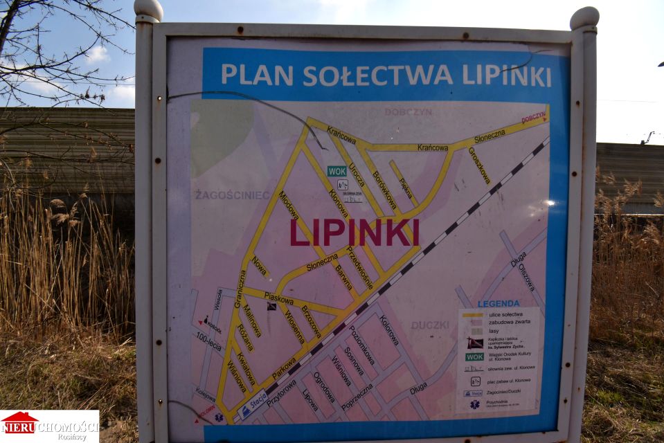 Działka budowlana Lipinki