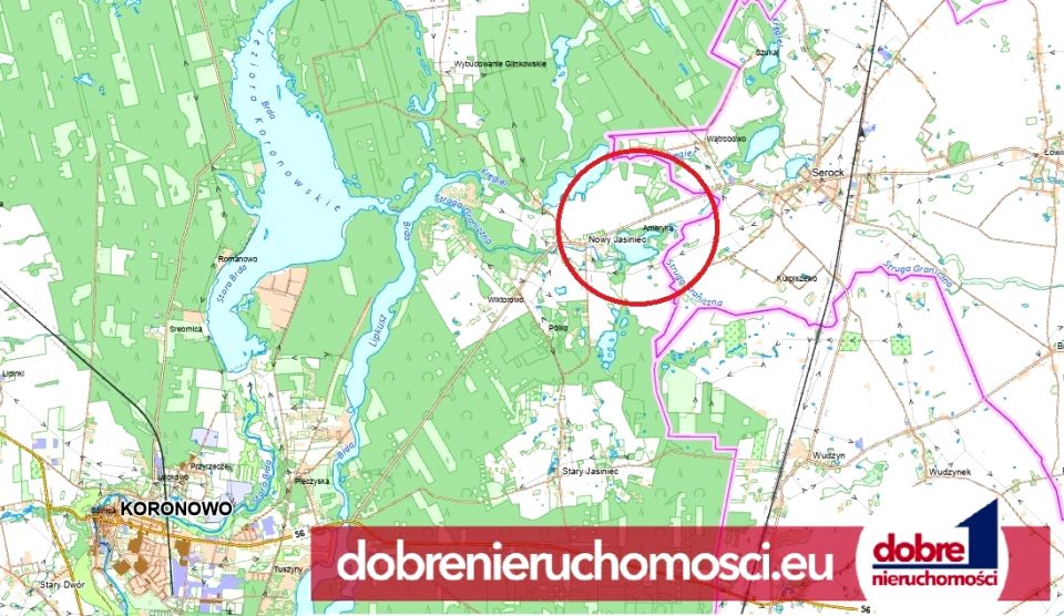 Działka rolna Nowy Jasiniec