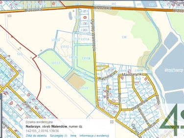Działka budowlana Walendów