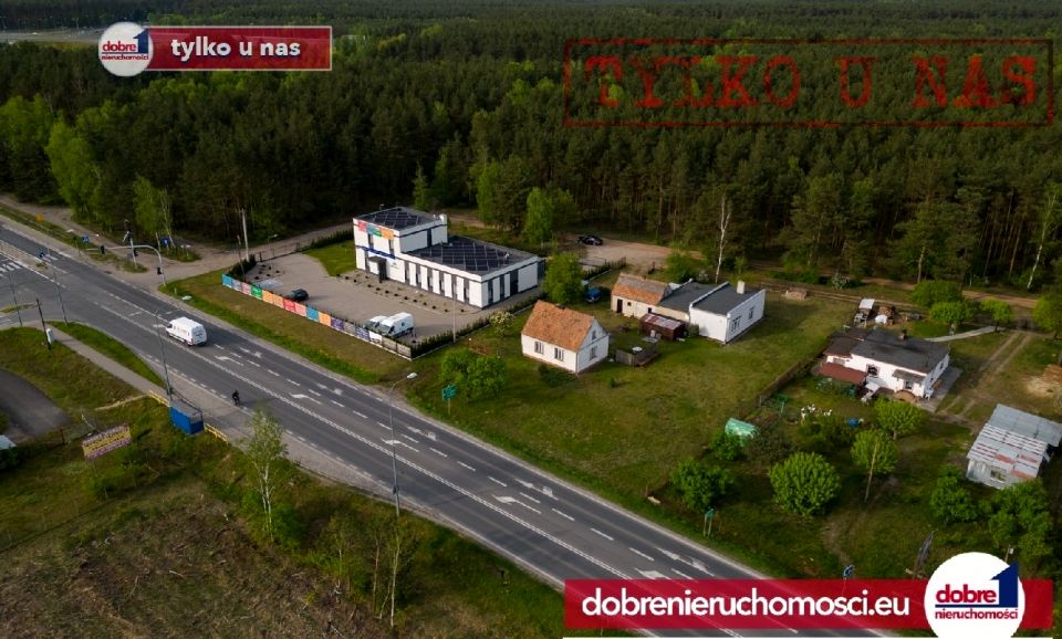 Działka inwestycyjna Brzoza