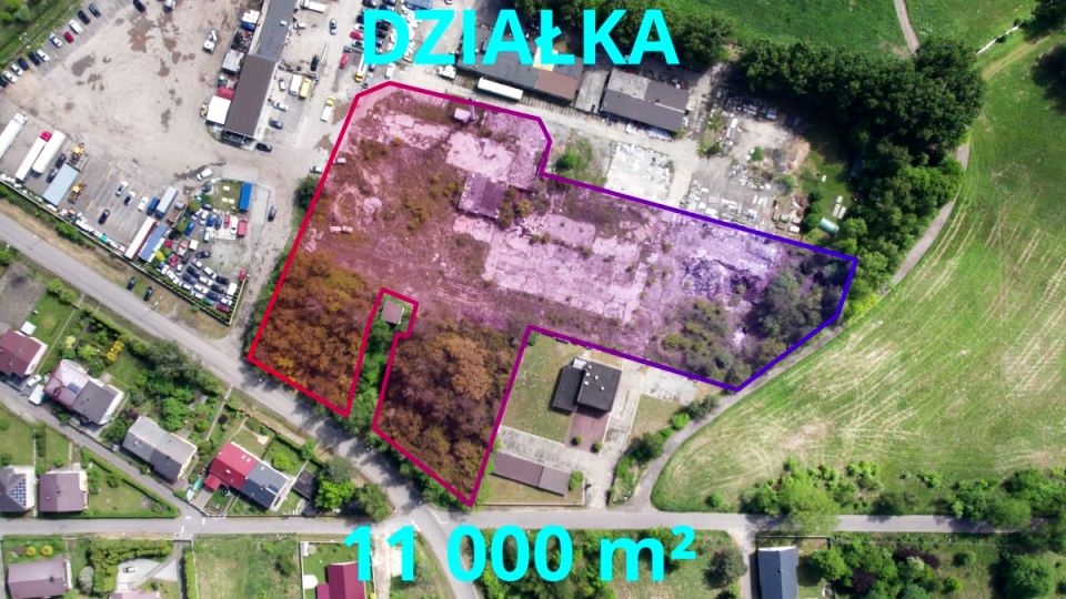 Działka przemysłowa Jaworzno