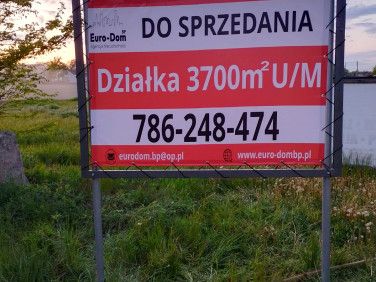 Działka usługowa Bramki