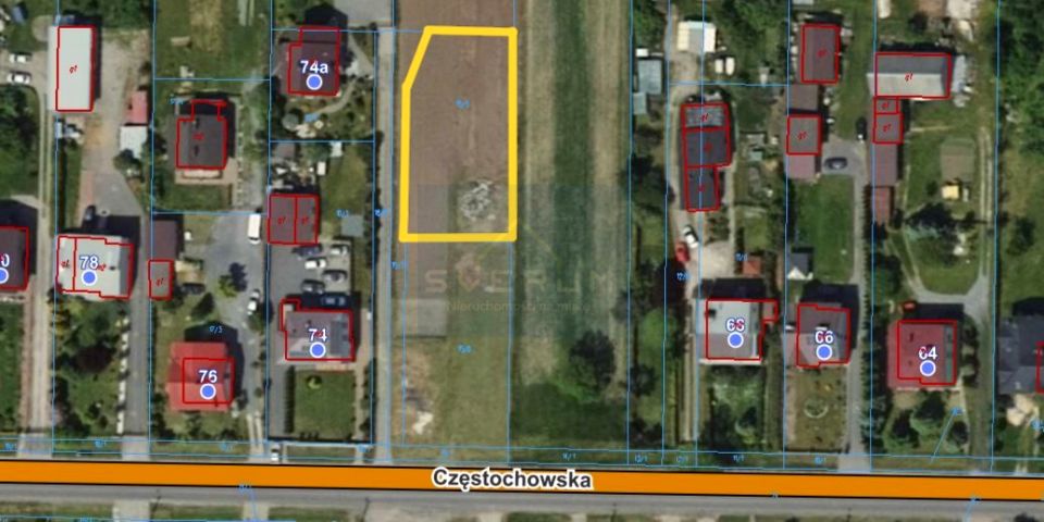Działka budowlana Brzyszów