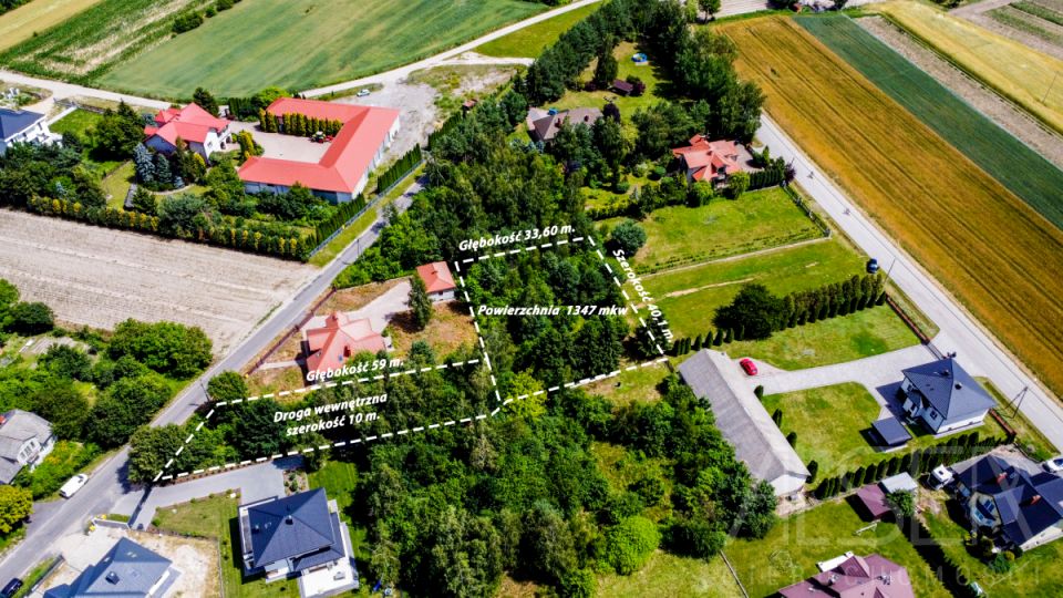 Działka budowlana Olszanka