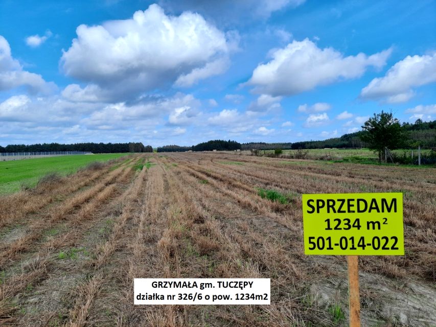 Działka budowlana Grzymała