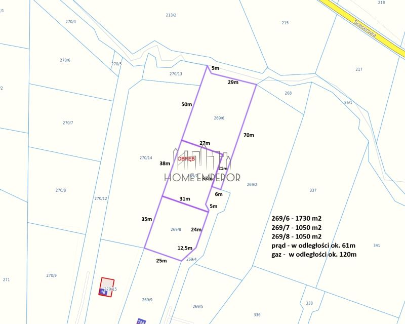 Działka budowlana Obręb
