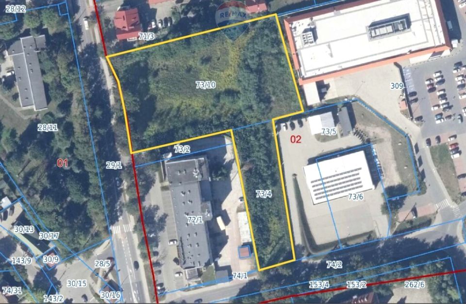 Działka usługowa Mrągowo