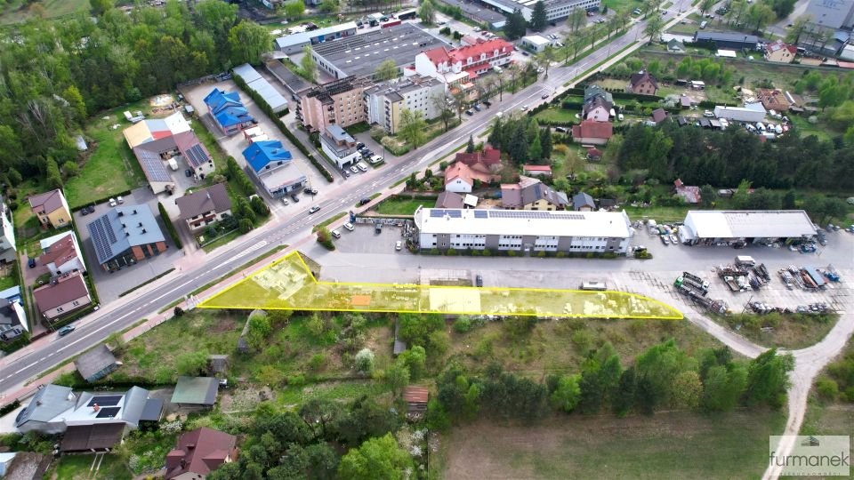 Działka usługowa Biłgoraj