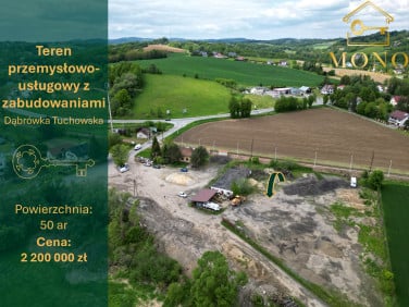 Działka przemysłowa Dąbrówka Tuchowska