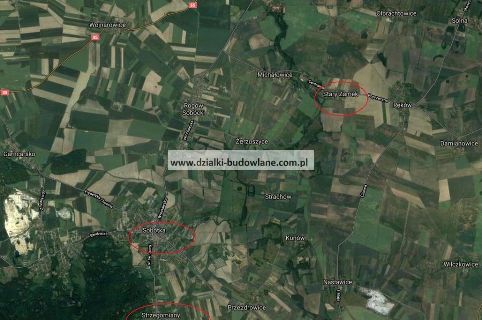 Działka budowlana Sobótka