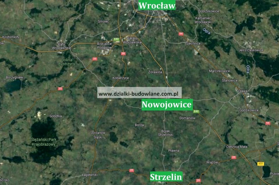 Działka budowlana Nowojowice