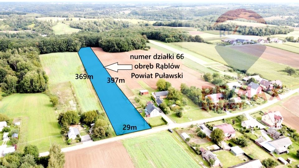 Działka budowlano-rolna Rąblów
