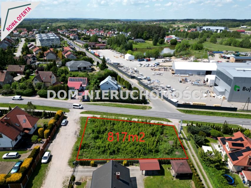 Działka inwestycyjna Dywity