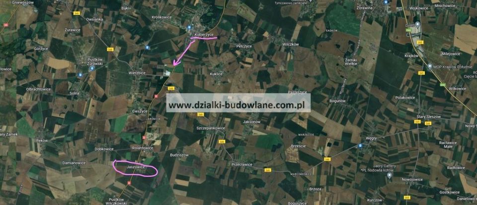 Działka budowlana Jaszowice
