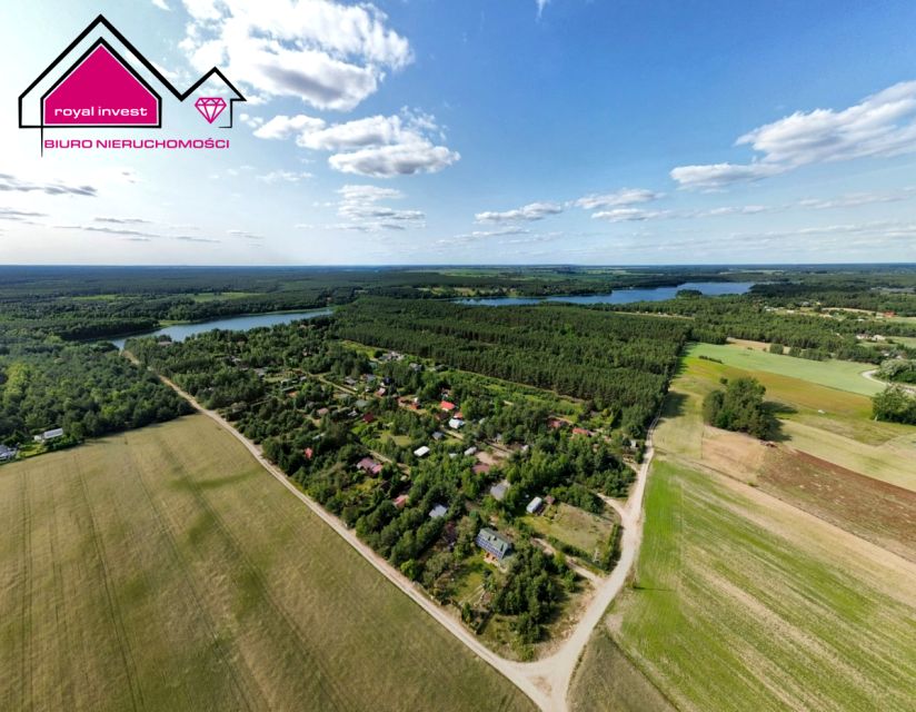 Działka nad jeziorem