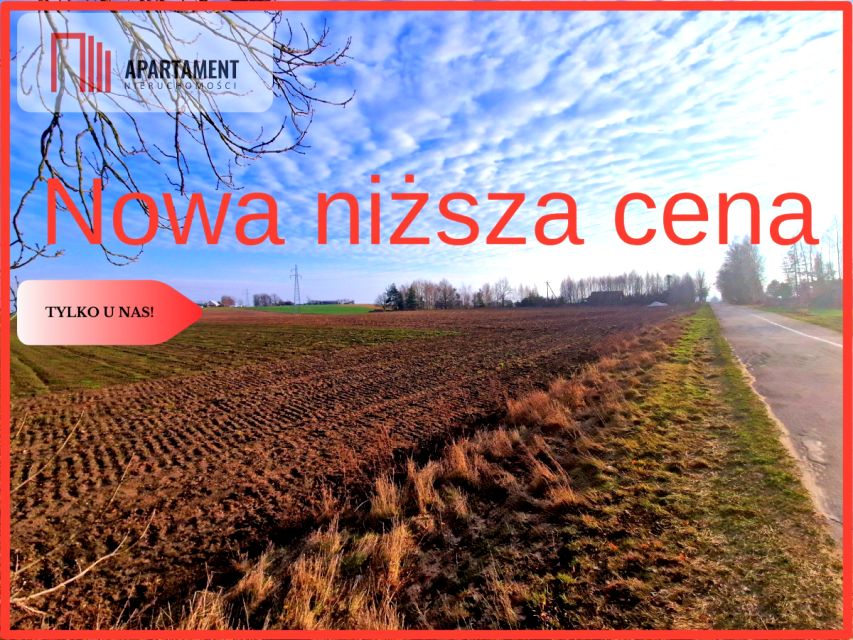 Działka budowlana Racławki