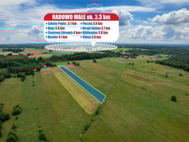 Działka rolna Radowo Małe