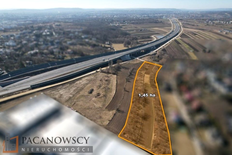 Działka usługowa Bibice