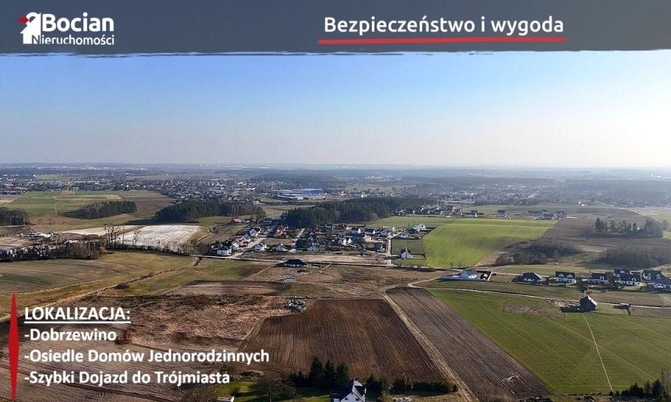 Działka budowlana Dobrzewino
