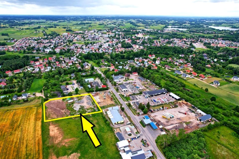 Działka inwestycyjna Sejny