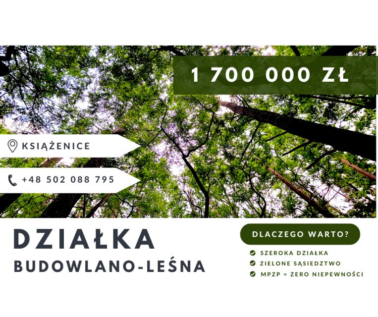 Działka Książenice