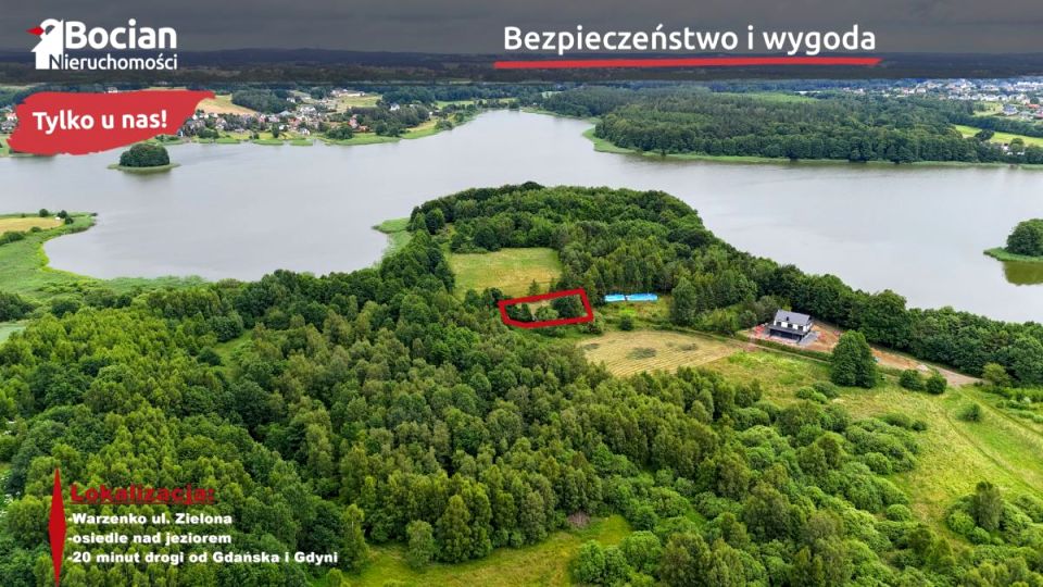 Działka budowlana Warzenko