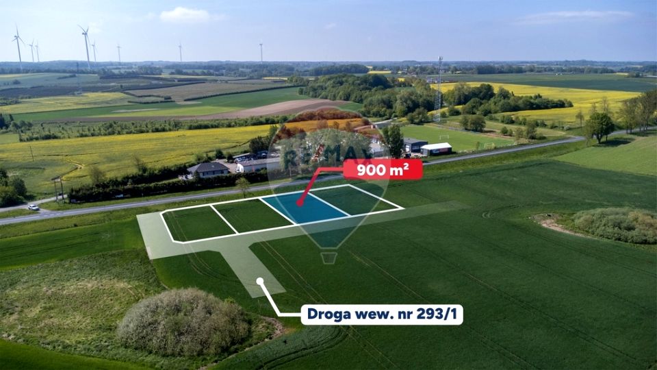 Działka budowlana Będzino