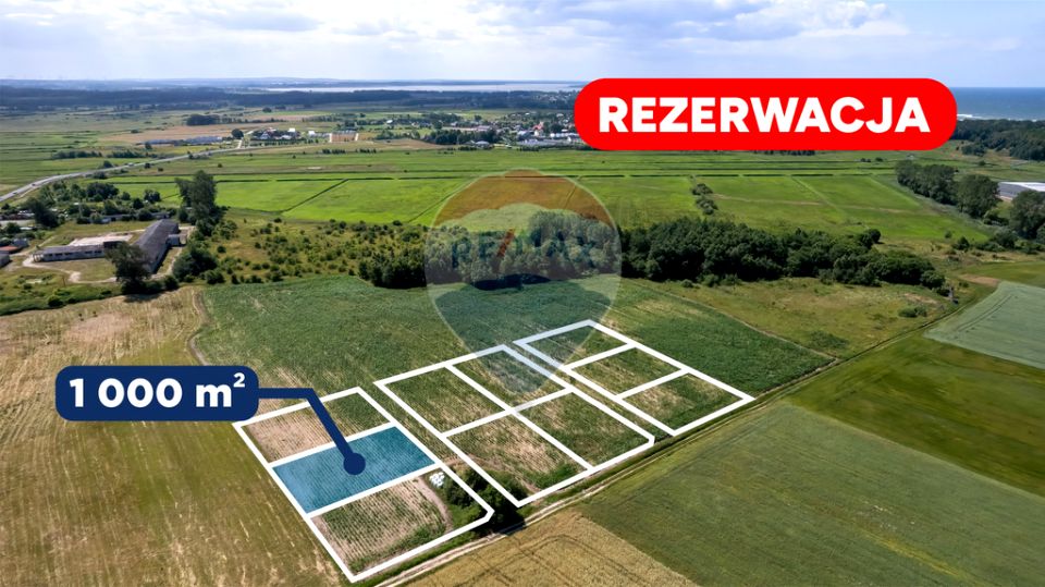 Działka nad jeziorem