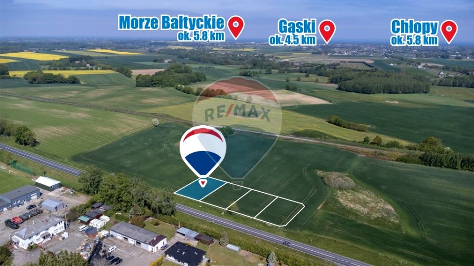 Działka budowlana Będzino